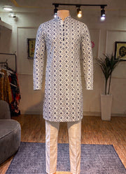 Diwali Heavy Sequin Kurta for Men – Sequin & Mirror Work Kurta in 10 Designs with Optional Pyjama 29