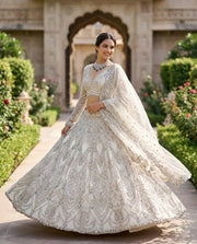 Premium Soft Net Lehenga with Sequins Work 1