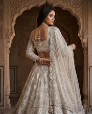 Premium Soft Net Lehenga with Sequins Work 7