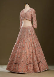 Premium Soft Net Lehenga with Sequins Work 6