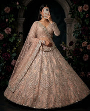 Premium Soft Net Lehenga with Sequins Work 5