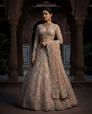 Premium Soft Net Lehenga with Sequins Work 16
