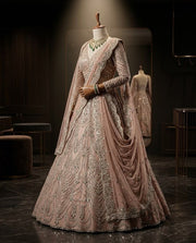Premium Soft Net Lehenga with Sequins Work 12