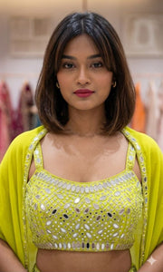 Designer Mirror Work Outfit 3