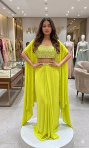 Designer Mirror Work Outfit 11