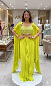 Designer Mirror Work Outfit 10