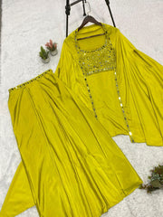 Designer Mirror Work Outfit 5