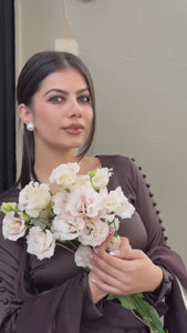 Japan Satin Farshi Salwar Suits – Embroidered Georgette Dupatta