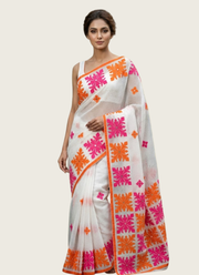 Kota Applique Saree – No Blouse Piece 7